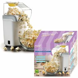 Brentwood PC-486W 8-Cup Hot Air Popcorn Maker, White - Brentwood